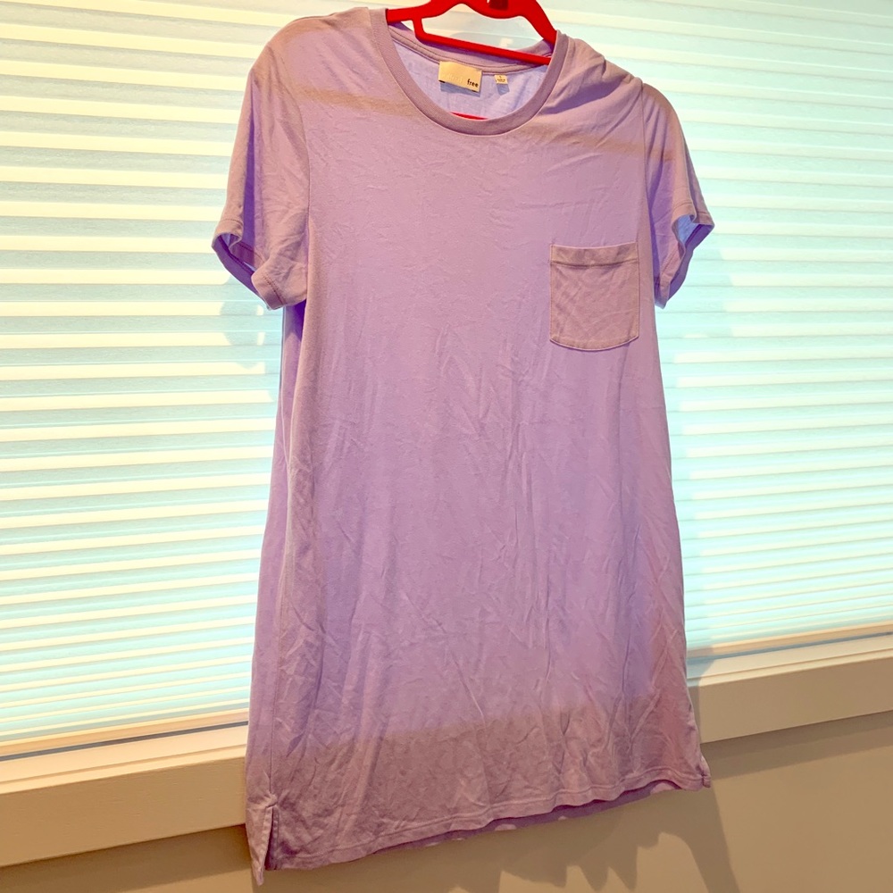 Lilac Wilfred free t shirt dress size S